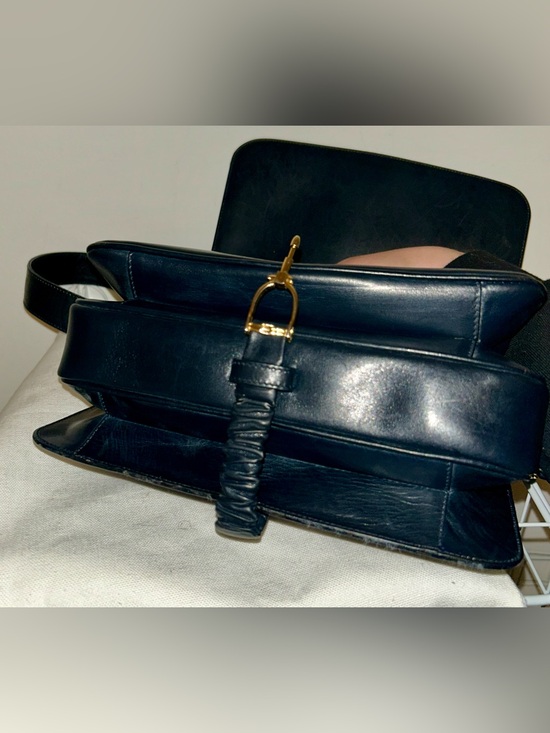 Celine C-Macadam Sulky Horse Carriage Shoulder Bag. Vintage!!!! COA included main image 2